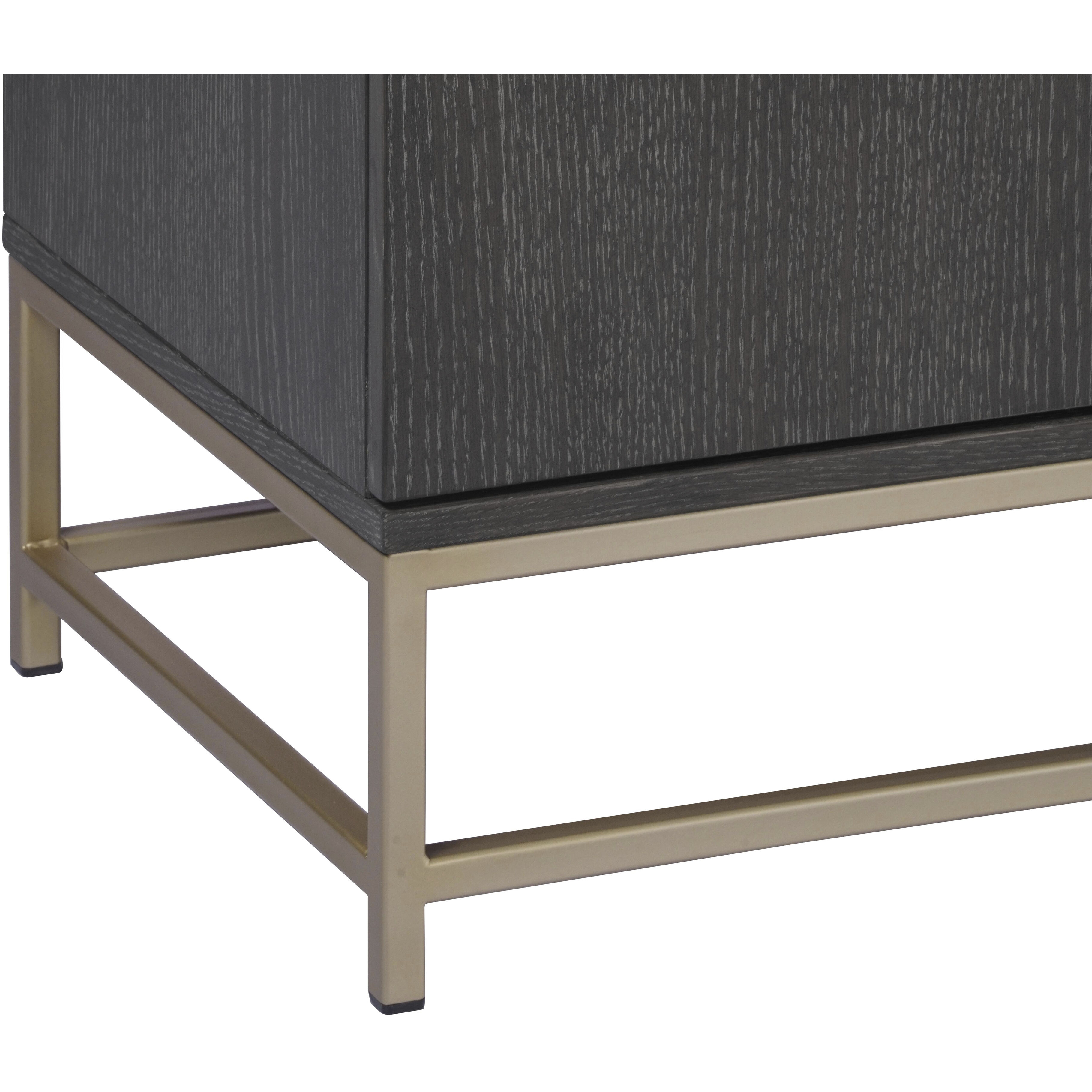Rebel 71 X 18.75 inch Gold / Charcoal Grey Sideboard, Large